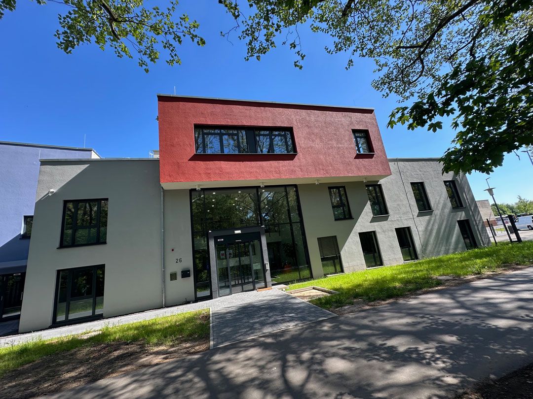 Gebäude der Gemeinnützigen Siedlungsgesellschaft mbH in der Norduferstraße