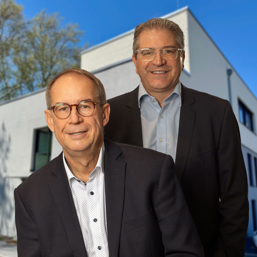Guido Esseln (Geschäftsführer) und Armando Palermo (Prokurist)